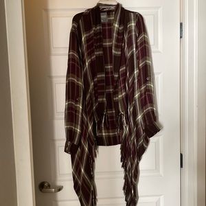 Women’s Flannel Cardigan